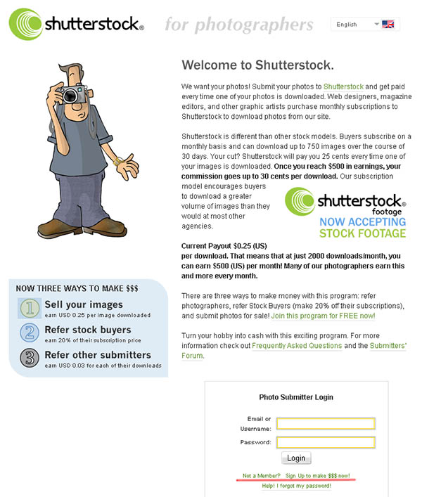 shutterstock.com Регистрация на Shutterstoсk