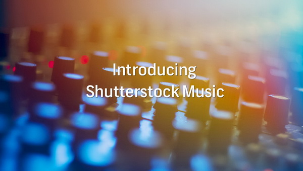 Музыка на Shutterstock
